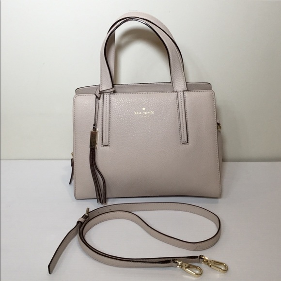 kate spade Handbags - KATE SPADE Satchel w/Crossbody Strap Blush Beige